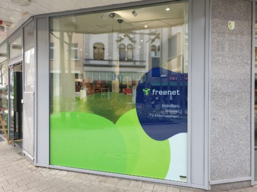 Schaufensterfolierung